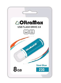 8Gb OltraMax 230 голубая 2.0