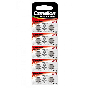 Батарейка Camelion AG10 10BL 1шт