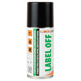 Спрей-очиститель Solins LABEL-OFF (150 ml)