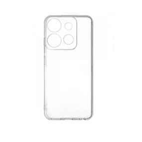 Силиконовый чехол Tecno Pop 7/Pop 7 Pro/Go 2023 прозрачный