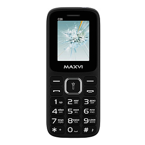 Maxvi C26 Black (УЦЕНКА)царапины, потертости