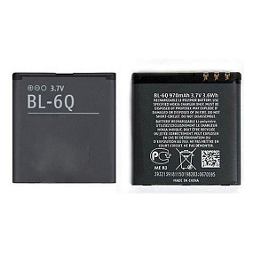 АКБ для телефона Nokia BL-6Q 6700c тех. упаковка