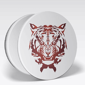 Держатель для телефона на палец Popsockets Тигры
