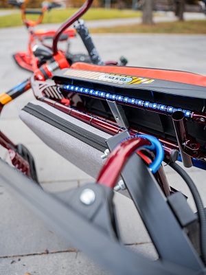 Электроснегокат Молния Макс (9600mAh/RGB-Led)
