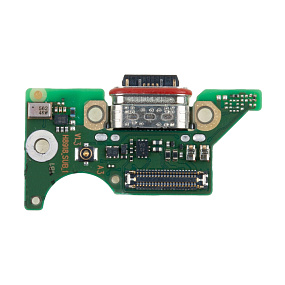 Шлейф Tecno Camon 40 Pro 4G/5G (CM6/CM7) плата на системный разъем/микрофон - Премиум