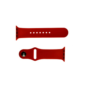 Ремешок Apple Watch Silicone 38/40/41mm малиновый