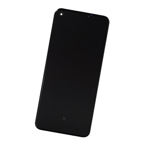 Дисплей для телефона Realme 8 Pro (RMX3081) в сборе с тачскрином Черный - (OLED)