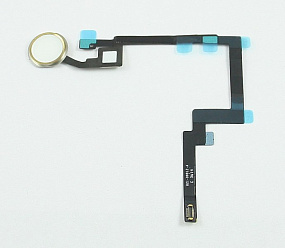 Шлейф iPad mini 3 на кнопку HOME в сборе Золото