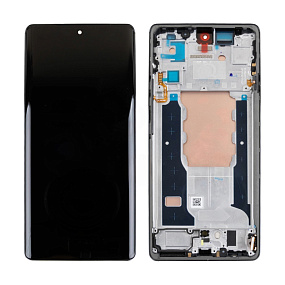 Дисплей для телефона Tecno Camon 40 Pro 4G (CM6) модуль с рамкой Черный - Оригинал