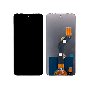 Дисплей для телефона Infinix Hot 12 Play в сборе с тачскрином Черный - Оригинал
