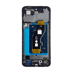 Дисплей для телефона Infinix Hot 50i (X6531) модуль с рамкой Черный - Оригинал