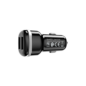 АЗУ-USB Borofone BZ13 2 выхода 2.4A черный