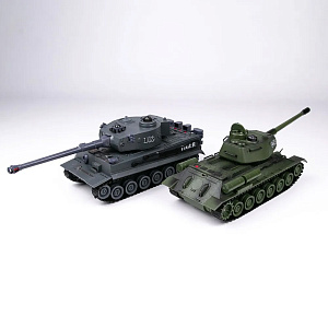 Радиоуправляемый танковый бой ZEGAN (2 танка 1:28)