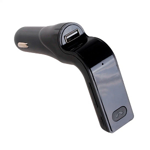 FM-модулятор 911 (Bluetooth/TF/USB/AUX) черный