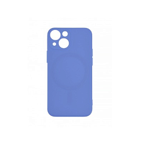Кейс iPhone 14 силикон SC332 светло-синий