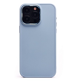 Кейс iPhone 15 Pro силикон SC311 мятный