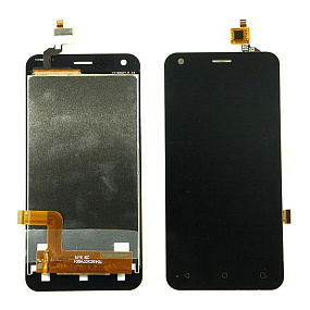 Дисплей для телефона Fly FS455 (Nimbus 11) в сборе с тачскрином Черный