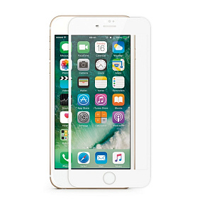 Защитное стекло IPhone 7Plus/8Plus 3D белое