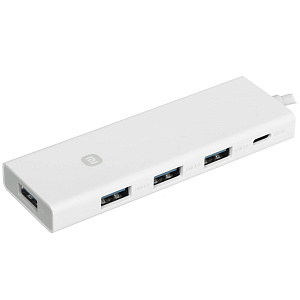 Хаб Xiaomi USB-A/Type-C 4 в 1 (XMSTFXQ01YM) белый