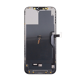 Дисплей для телефона iPhone 12 Pro Max Черный - (Hard OLED) (МТ)