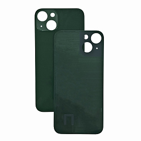 Задняя крышка iPhone 13 Pro (стекло) зелёный orig fabric