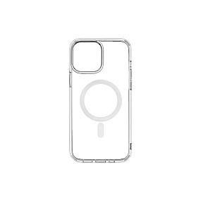 Кейс iPhone 14 силикон Magsafe прозрачный 