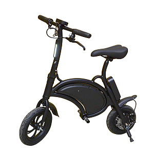 Велосипед V11 Tehno 10"/12" черный (15-25км/ч)