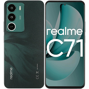Смартфон Realme C71 6/128Gb зеленый
