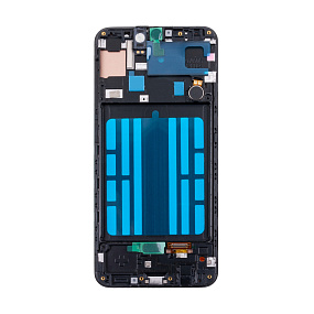 Дисплей для телефона Samsung A505F (A50) модуль Черный - In-Cell - Премиум