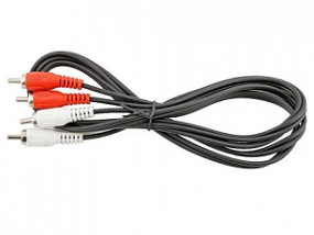 Кабель 2xRCA (папа) - 2xRCA (папа) 2m