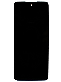 Дисплей для телефона Itel P55 4G (A666LN) в сборе с тачскрином Черный - Оригинал