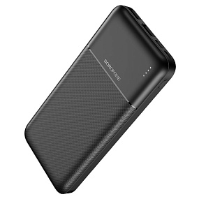 Портативное зарядное устройство Borofone BJ16 2USB/Micro/Type-C 10000mAh черный