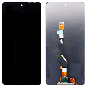 Дисплей для телефона Tecno Pova 3 (LF7n) в сборе Черный Оригинал (KRYON) (МТ)