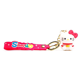 Брелок Hello Kitty 16 белый