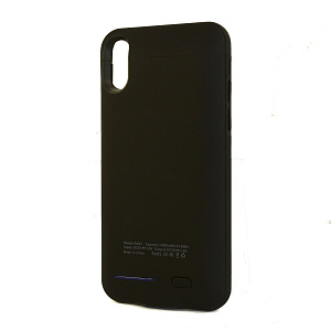 Задняя крышка + аккумулятор iPhone X/XS 4000mAh черный