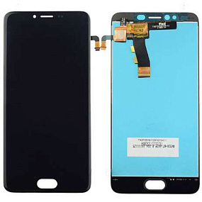 Дисплей для телефона Meizu M5/M5 mini в сборе с тачскрином Черный