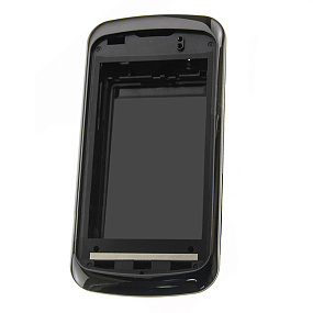 корпус для телефона LG KM 555 +ср.часть черный