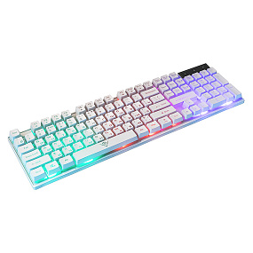 Клавиатура игровая Nakatomi Gaming KG-23U белая USB