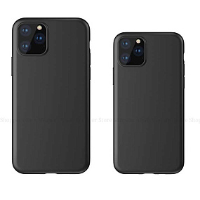 Кейс iPhone 11 Pro силикон матовый черный