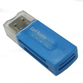 Card Reader универсальный SW-012 (MicroSD, SD, M2, MS ProDuo)