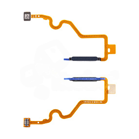 Шлейф Tecno Spark 30 4G/5G/Spark 30C 4G (KL6/KL8/KL5n) сканер отпечатка пальцев Черный