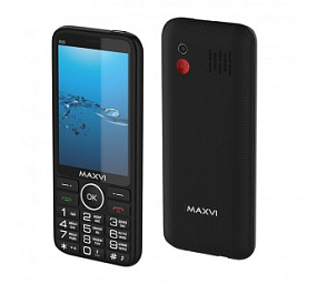 Мобильный телефон Maxvi B35 Black