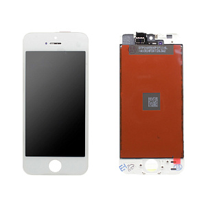 Дисплей для телефона iPhone 5S/SE в сборе Белый - AA