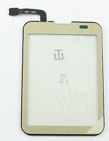 Сенсор для телефона Nokia C3-01 Золото