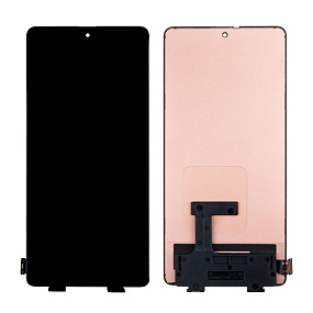 Дисплей для телефона Xiaomi Poco F4 GT (21121210G) в сборе с тачскрином Черный - Оригинал
