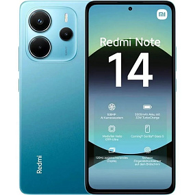 Смартфон Xiaomi Redmi Note 14 8/256Gb синий