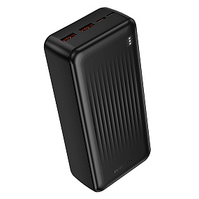 Портативное зарядное устройство Borofone BJ80B PD20W+22.5W 2USB/Micro/Type-C 30000mAh черный