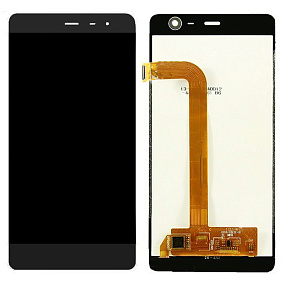 Дисплей для телефона Micromax Q4202 Bolt Warrior 2 в сборе с тачскрином Черный
