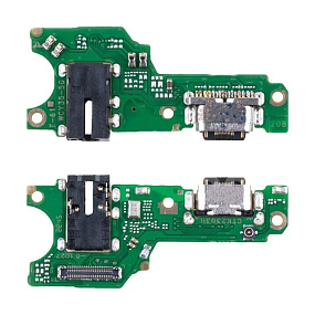 Шлейф Vivo Y35 (V2205) плата на системный разъем/разъем гарнитуры/микрофон