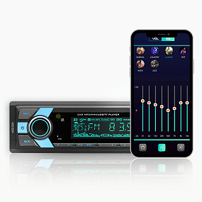 Автомагнитола 1Din 5586 (Bluetooth/USB/Micro/FM/AUX)